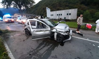 Incidente sulla vecchia Statale 38, grave automobilista investito