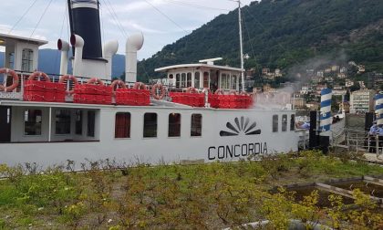 Piroscafo Concordia incidente durante la manovra FOTO