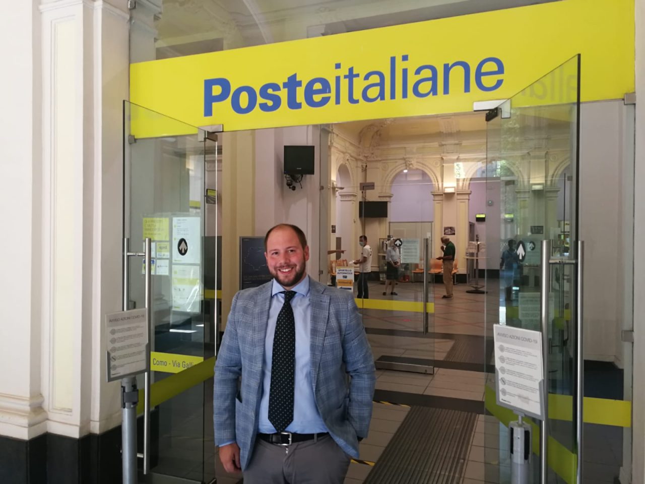 Nuovo direttore per l’ufficio postale di Como Centro