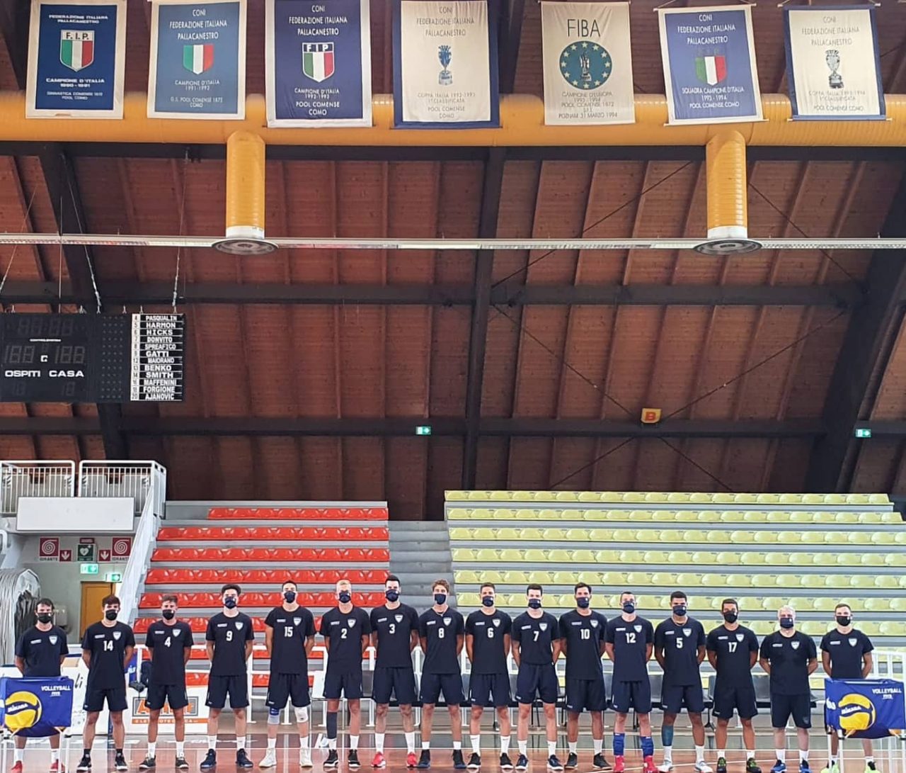 Pallavolo lariana primi allenamenti della Libertas Cantù al PalaFrancescucci