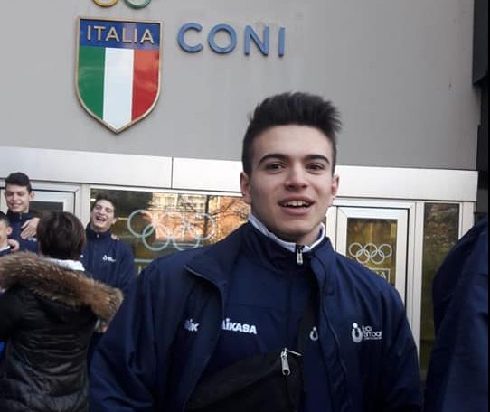 Volley lariano il 15enne brianzolo Mattia Brienza in raduno con l’Italia Allievi