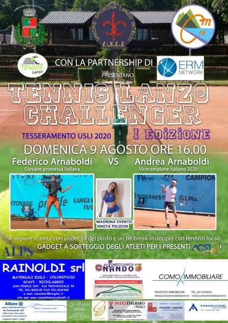 tennis lariano Challenger tennis lanzo