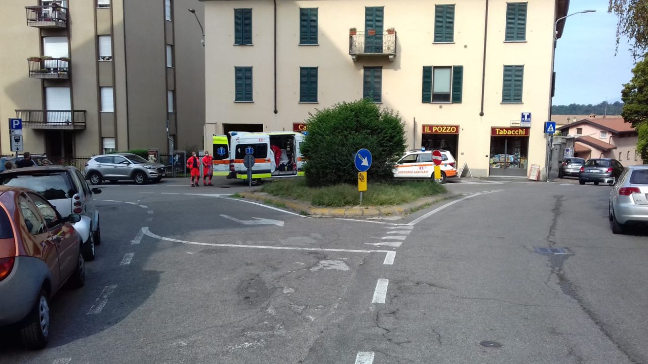 Soccorsa un’anziana a Cantù