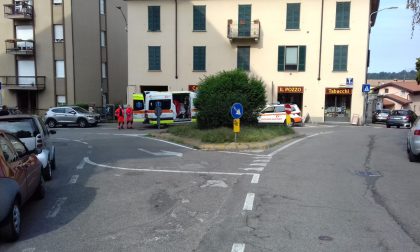 Soccorsa un'anziana a Cantù