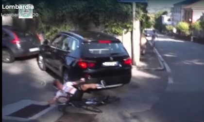 Ciclista investito da un Suv durante il Giro di Lombardia: la ricostruzione della dinamica