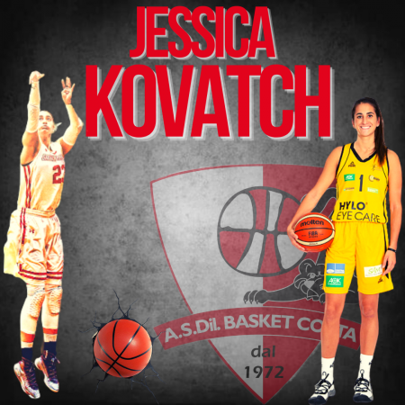 Basket femminile Jessica Kovatch a Costa