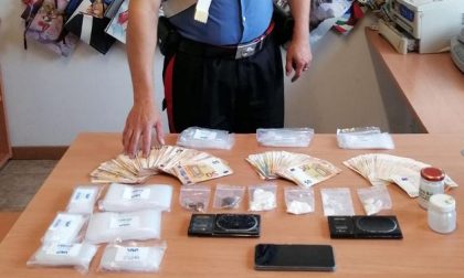 Arresto a Costa Masnaga: beccato con la droga e oltre 13mila euro in contanti