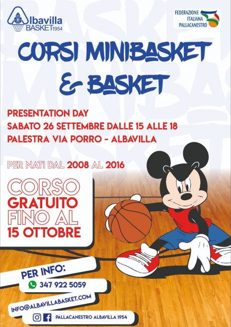 Basket lariano Albavilla Corsi