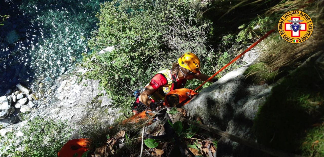 Incidente in montagna a Lezzeno: salvato un 74enne SIRENE DI NOTTE