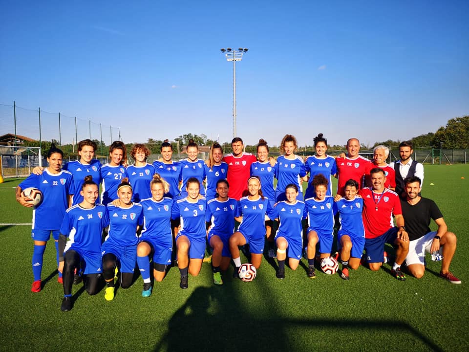 Calcio femminile Javier Zanetti ospite d’eccezione in casa Como Women