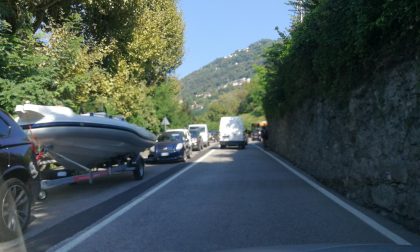 Incidente sulla Statale per Lecco: traffico bloccato
