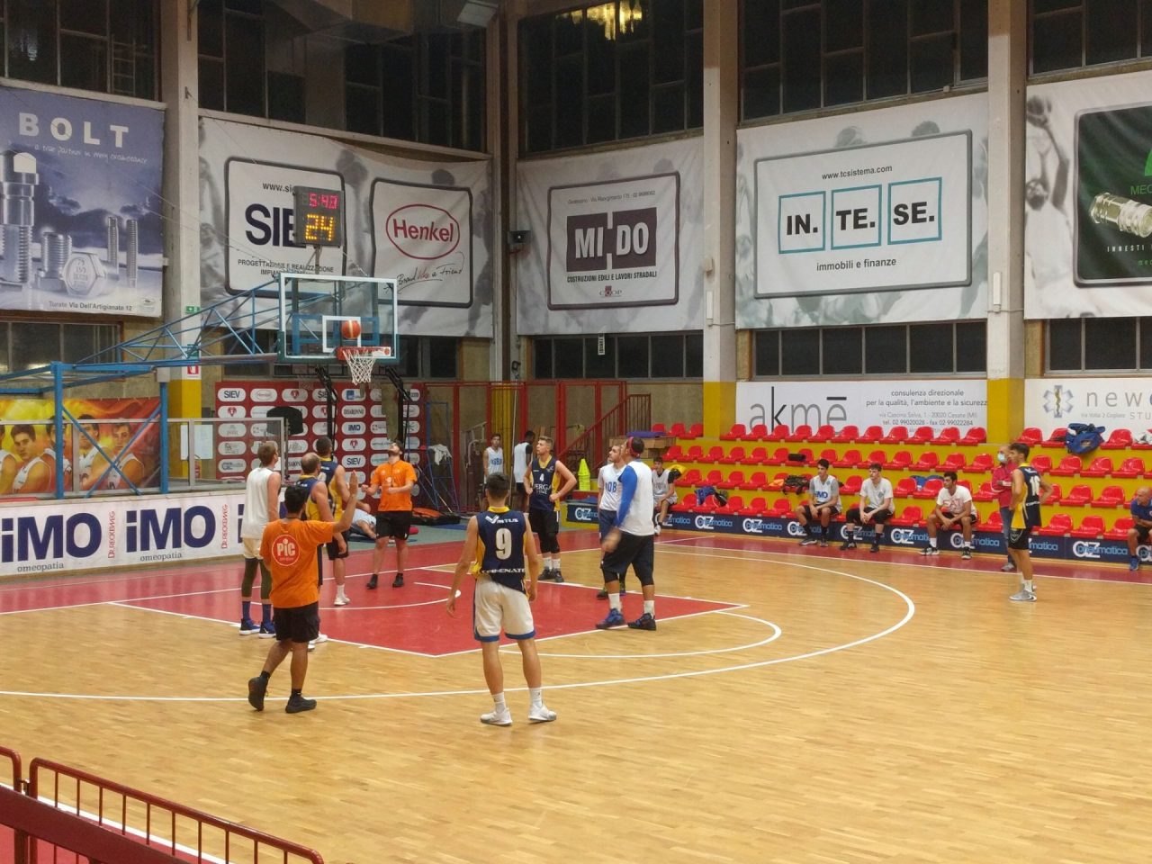 Basket c Gold, Buona la seconda… amichevole per la Virtus a Saronno
