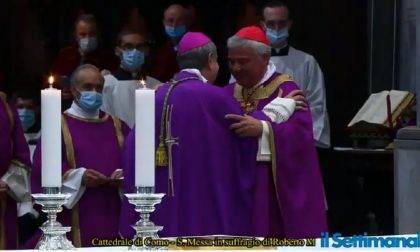 Messa di suffragio in Cattedrale per don Roberto: tanti vescovi e l'elemosiniere del Papa