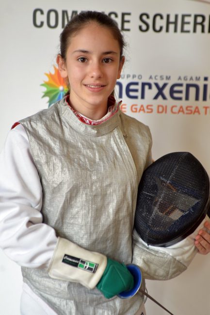 Comense scherma Alice Barsella