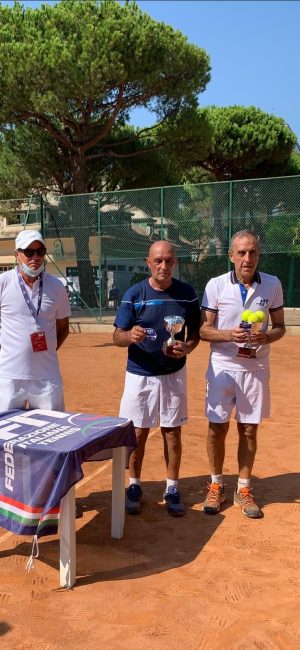 Tennis lariano Primo Veneri campione italiano over65