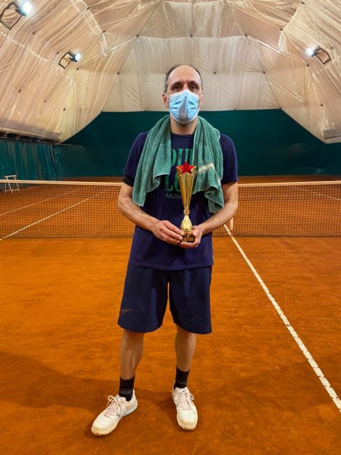 Tennis lariano Claudio Terruzzi vince a Mariano