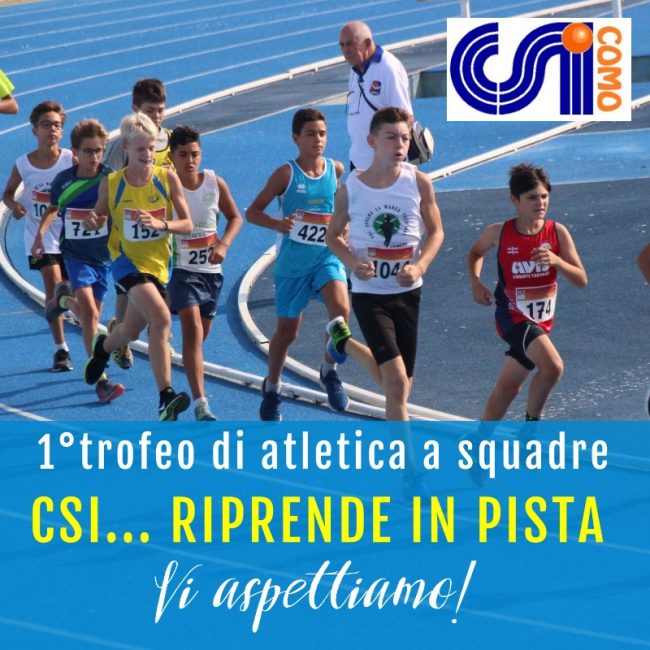 CSI Como 1° trofeo atletica a squadre