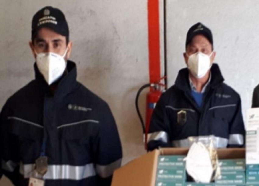Distrutte 500 mascherine Ffp2 senza requisiti di sicurezza