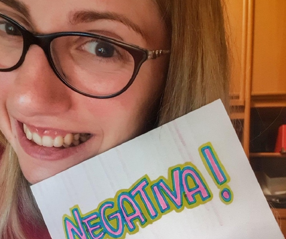 Tampone negativo, Stefania è finalmente libera: “Ho perso 6 chili, il virus mi ha logorata”