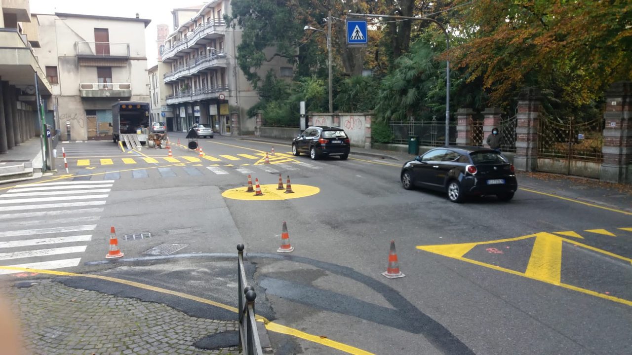 Nuove rotatorie sulla statale Briantea