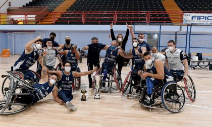 Basket in carrozzina, la Fip Lombardia celebra l'ultimo trionfo della UnipolSai