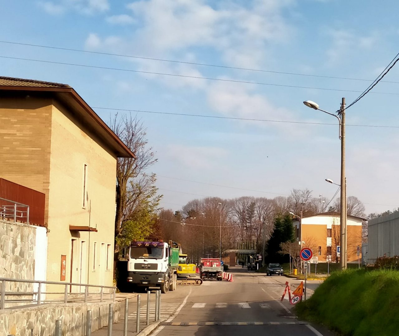 Lavori di riqualificazione a Novedrate: arriva un nuovo marciapiede