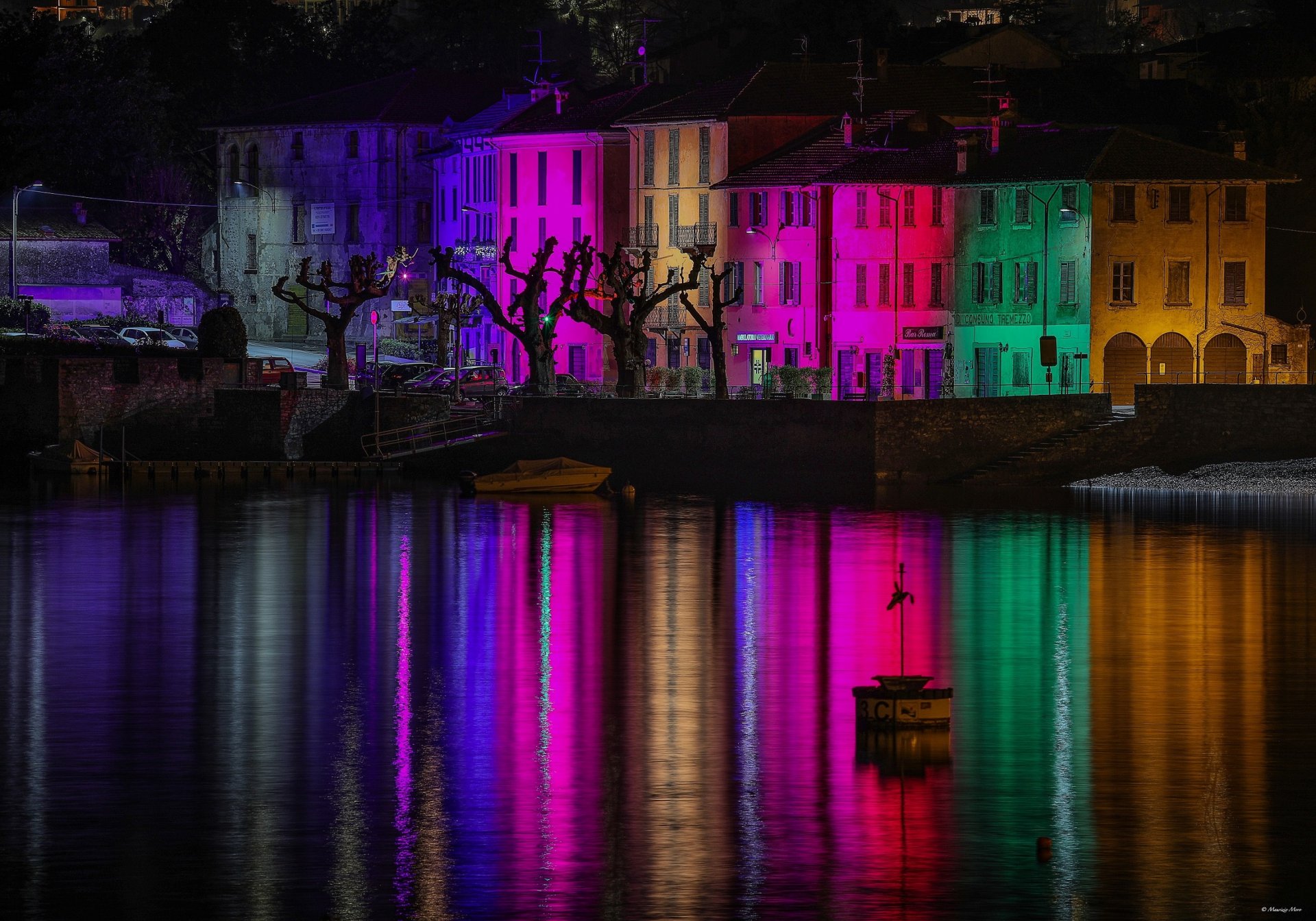 TREMEZZINA - BORGO BOLVEDRO lake como christmas light