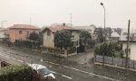 Le foto e i video dei primi fiocchi di neve nel Comasco