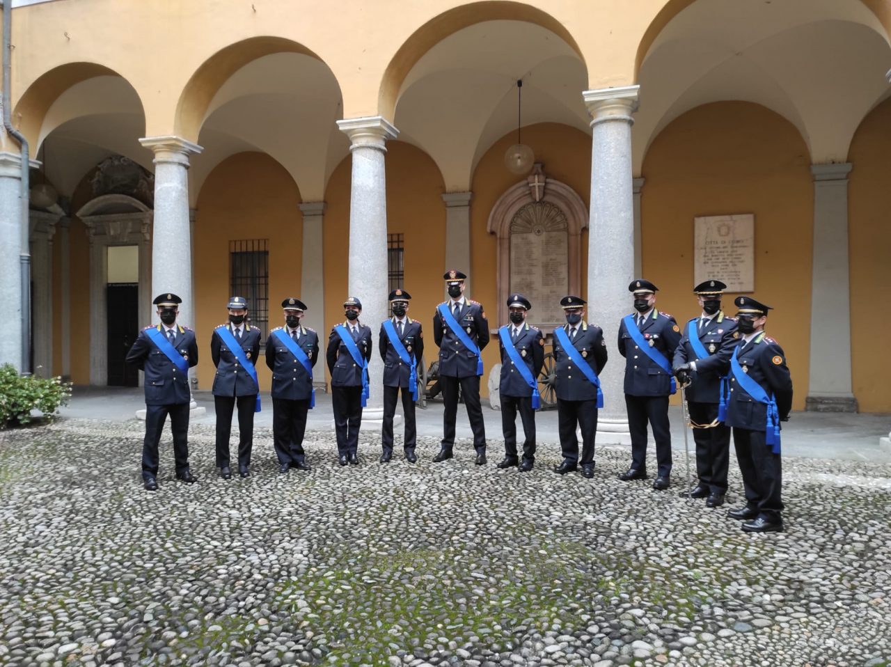 28 agenti della Polizia Locale di Como riceveranno un encomio da Regione per il lavoro svolto nel lockdown