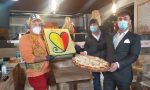 Mariano, la pizza col cuore dell'artista Gregorio Mancino per aiutare le associazioni