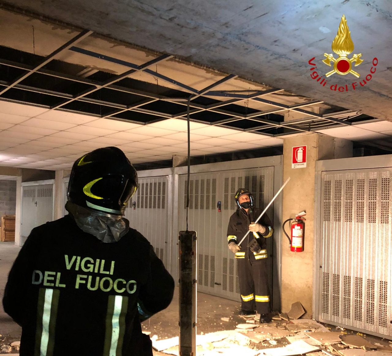 Perdita d’acqua in un condominio a Cernobbio