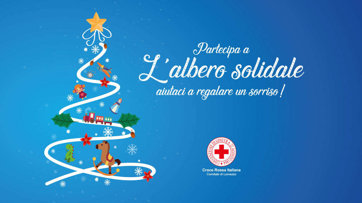 La CRI di Lomazzo partecipa all’iniziativa “Albero Solidale”