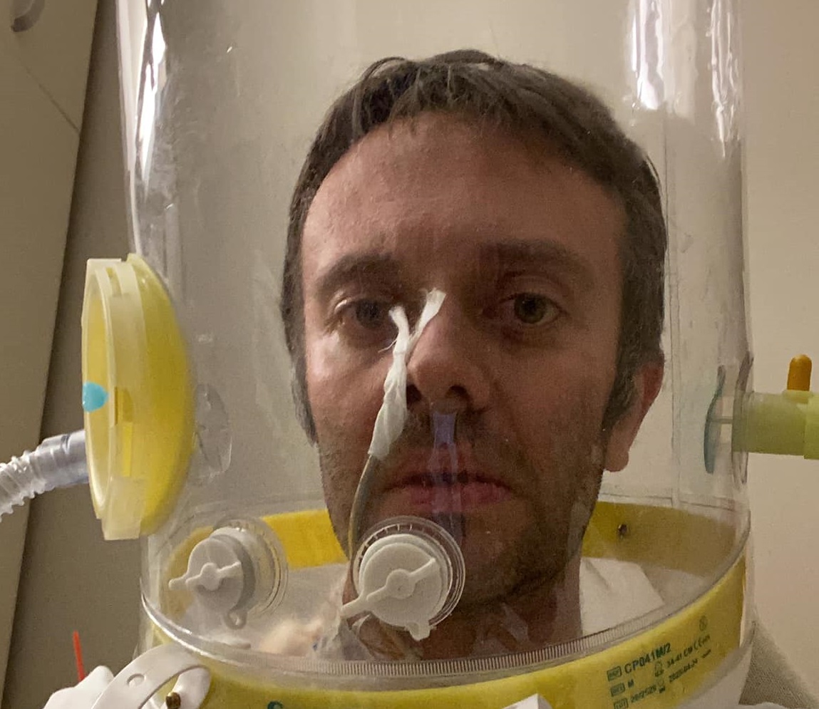 “Io intubato al Sant’Anna per colpa del Covid. Il vaccino? Lo farò il prima possibile”