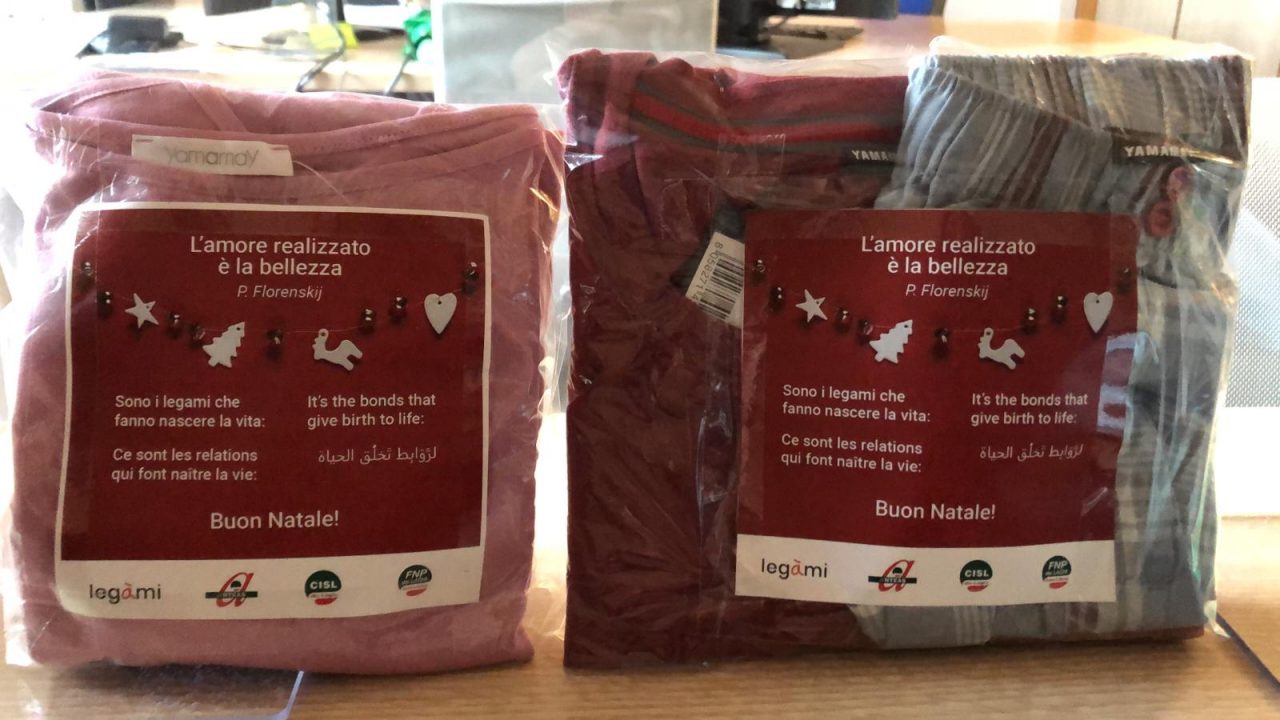 Natale solidale: 2000 capi di abbigliamento donati ai bisognosi