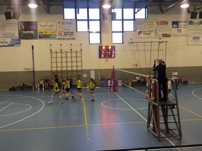Albese Volley test con Costa Volpino