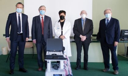 Dalla Bcc donato un ecografo portatile alla Radiologia del Sant’Antonio Abate per i pazienti Covid