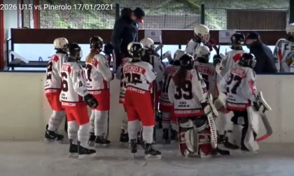 Hockey Como gli U15 lariani debuttano perdendo in casa con il Pinerolo