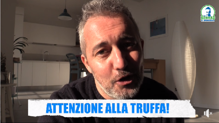 Truffa online: creano una pagina utilizzando il nome di Konrad e chiedono soldi ai followers