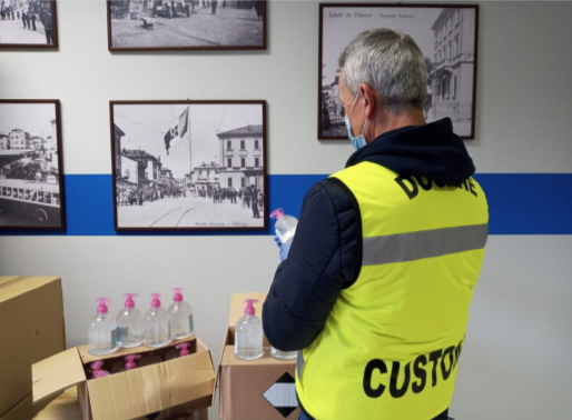 Nel 2020 autorizzato l’impiego di 1.200.000 litri di alcol per prodotti igienizzanti