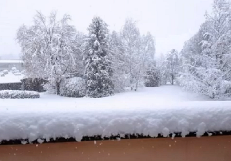 La nevicata del 28 dicembre a Novedrate raccontata in un video