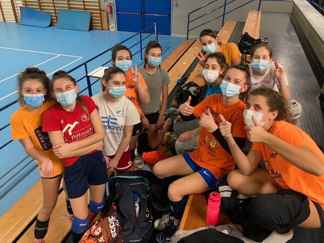 albese volley giovanili in palestra