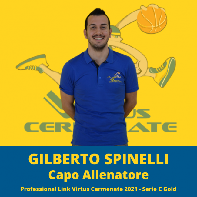pallacanestro lariana coach Gilberto Spinelli