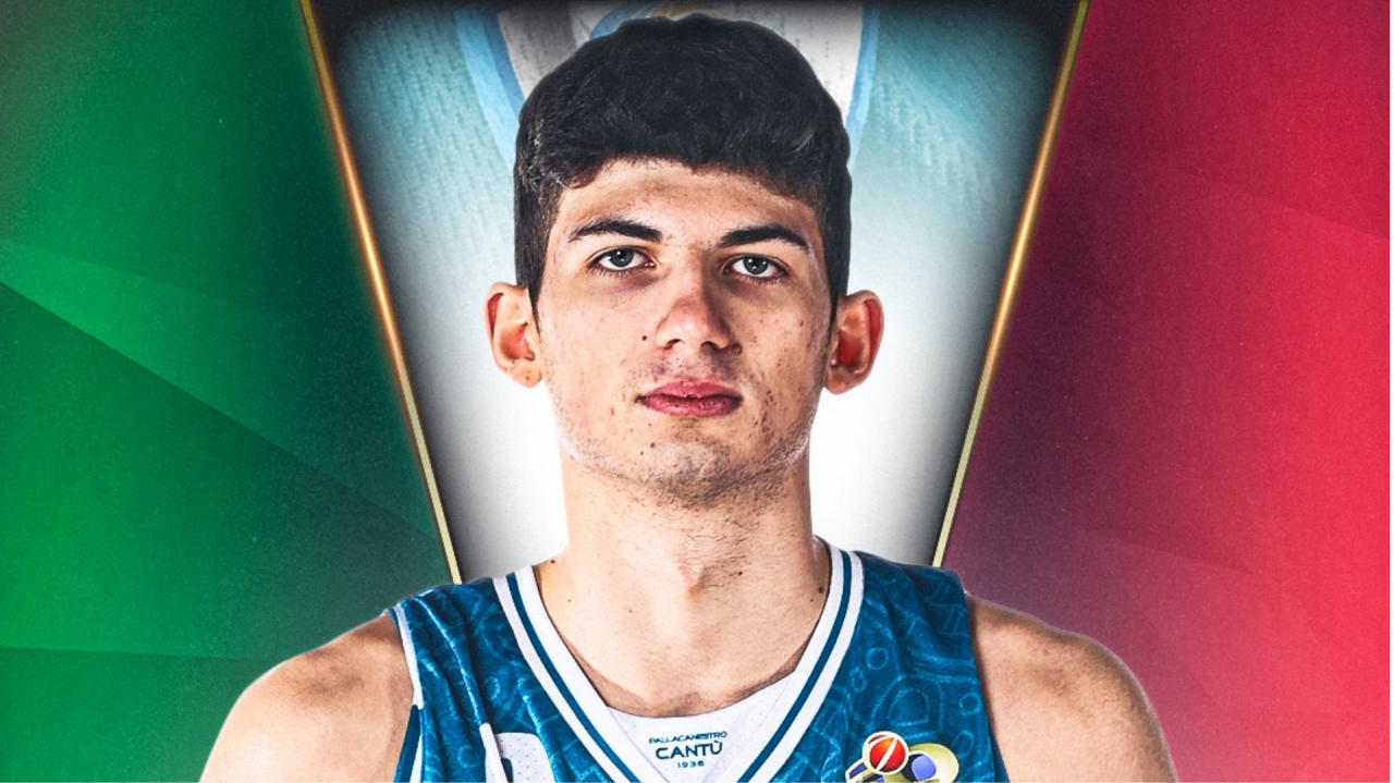 Baloncesto Canto Gabriel Procida esta tarde con Italia Challenge Estonia