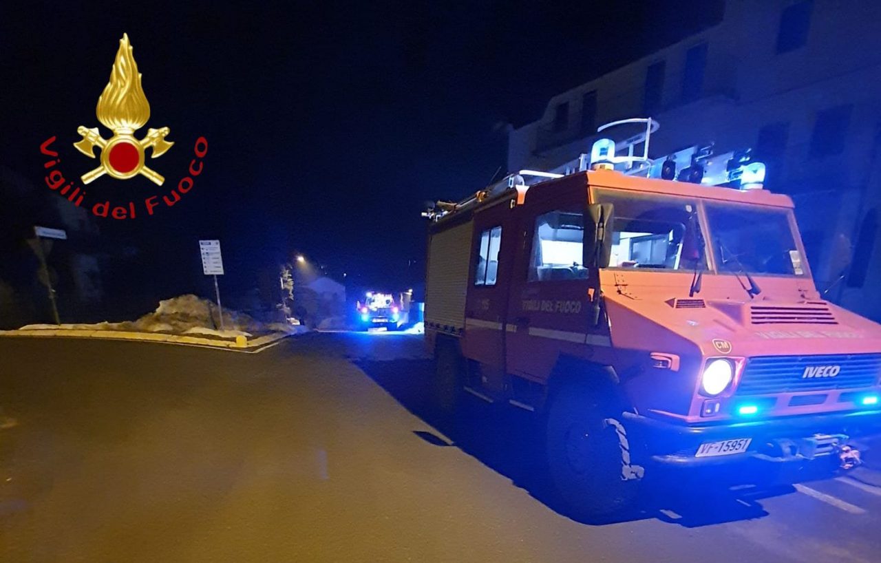 Incendio lavanderia in Alta Valle Intelvi
