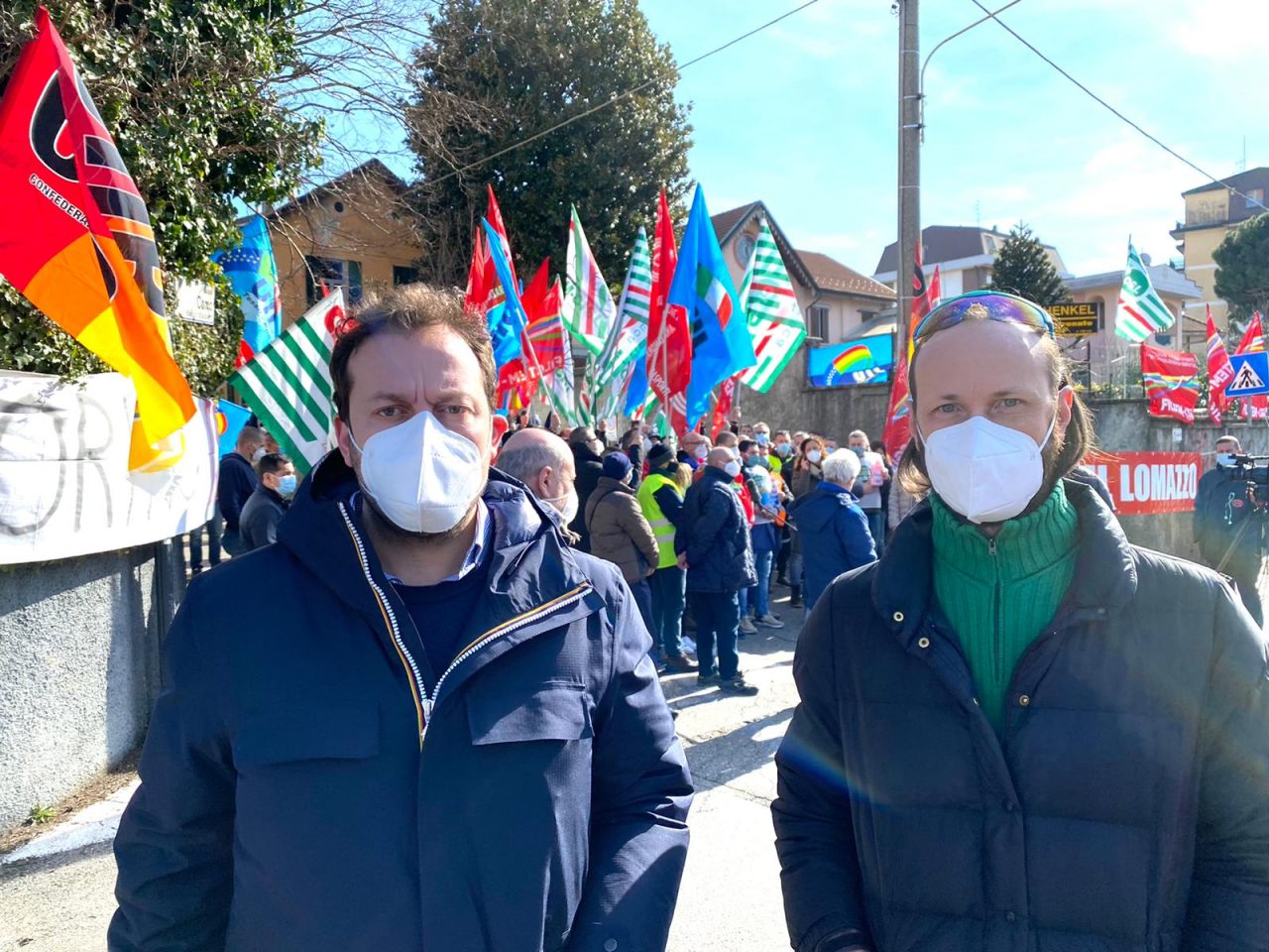 Presidio alla Henkel Zoffili (Lega): “Ho chiamato il ministro Giorgetti”