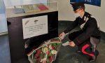 Fiori e una lettera per il Carabiniere Iacovacci da una signora comasca: "Uomini e donne dell'Arma, sono orgogliosa di voi"