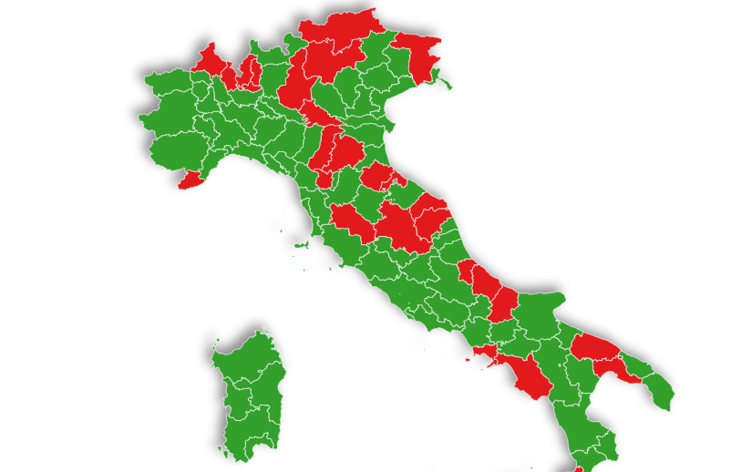 La situazione peggiora: a Como numeri da zona rossa
