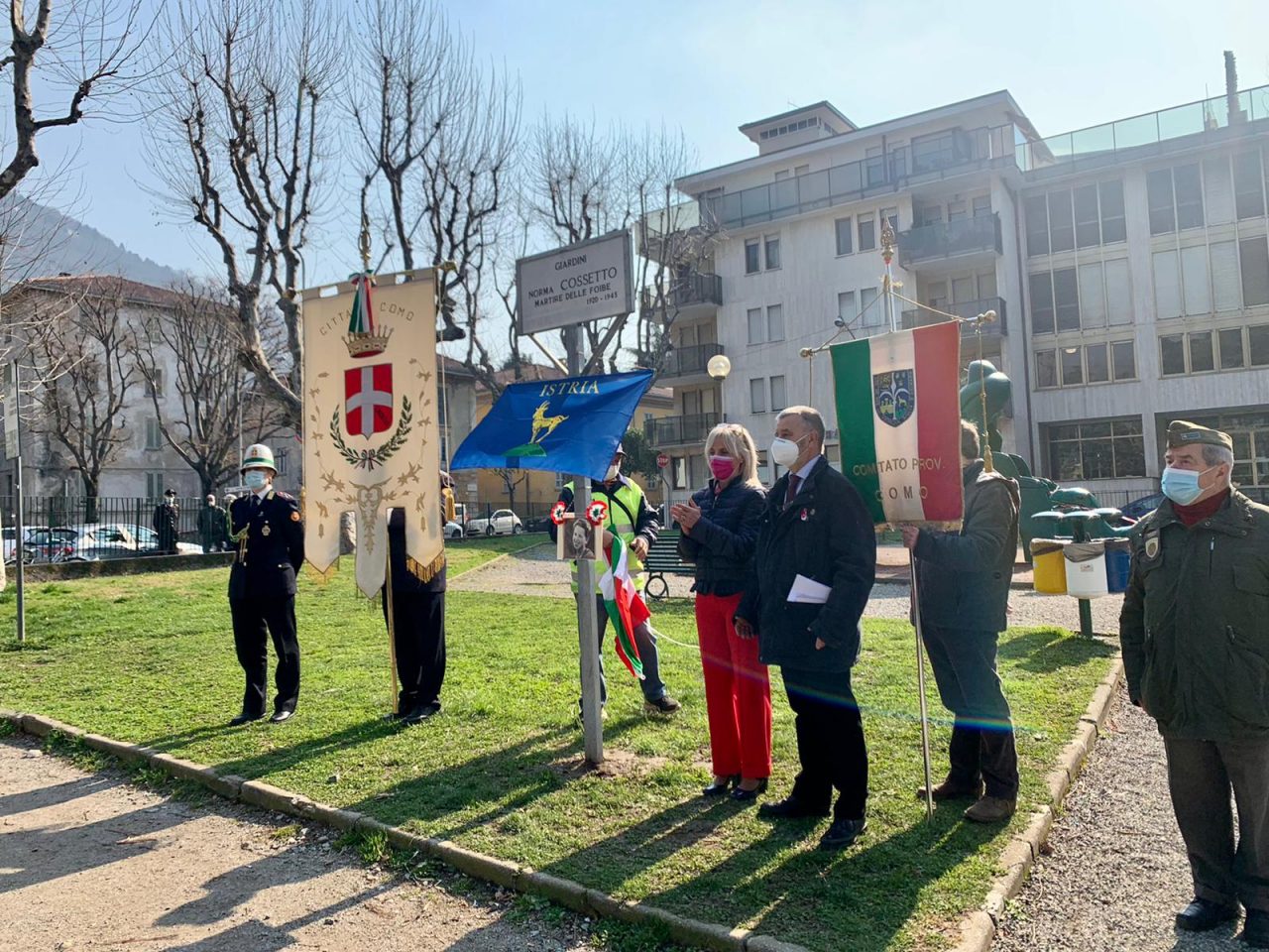 Intitolati a Norma Cossetto i giardini di piazza del Popolo