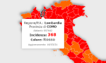 Covid: incidenza a Como ancora sopra quota 300