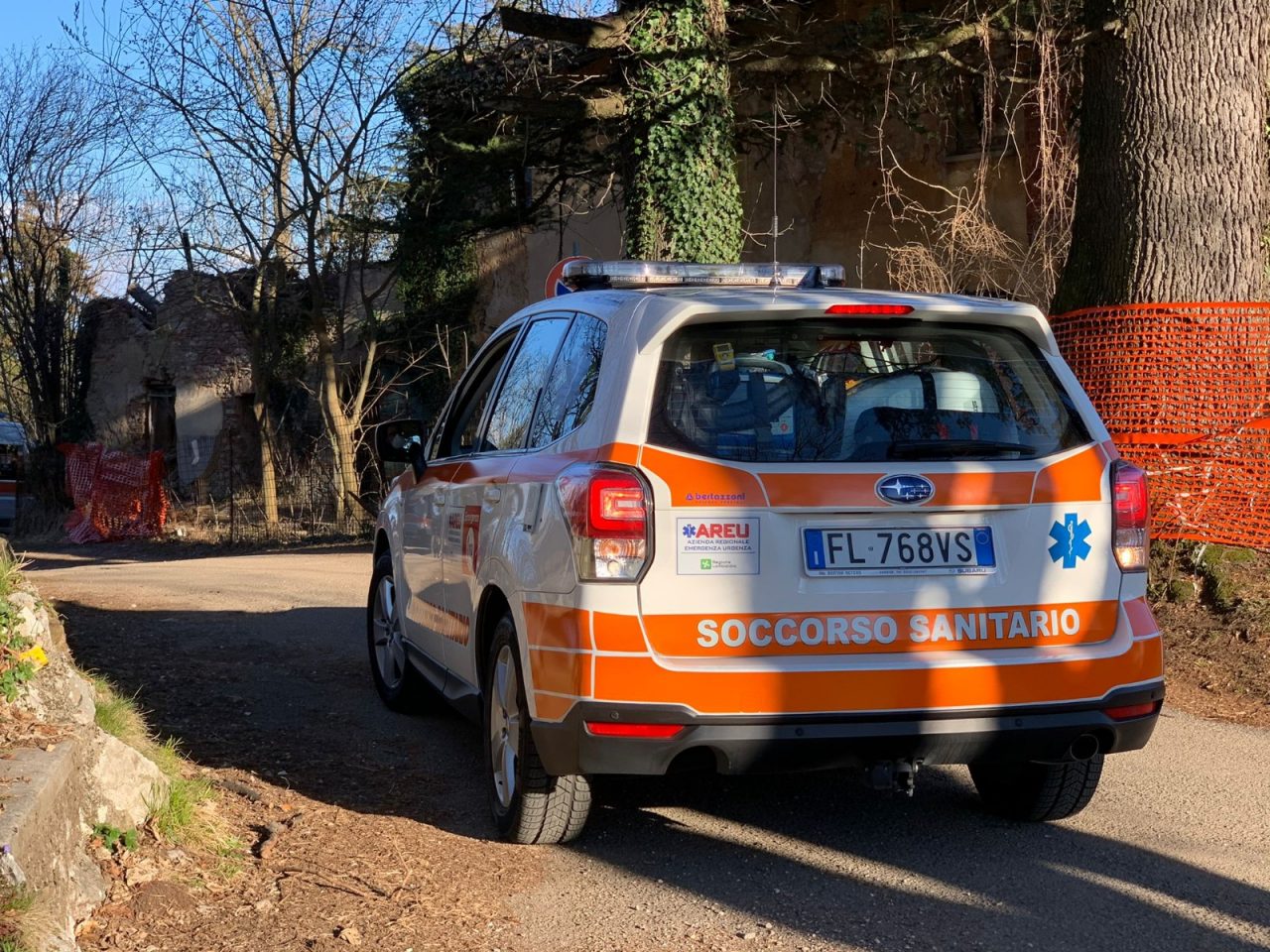 Cade dalla bici sulla strada che scende dall’Alpe del Vicerè: ferito 69enne